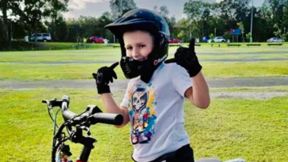Eight-year-old boy tragically killed while riding his e-bike home from school is pictured