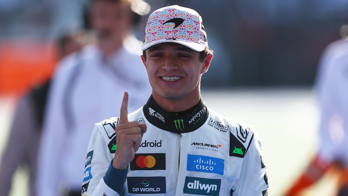 Lando Norris leaves rivals in his wake to win thrilling Mexico Grand Prix in style - and take Championship lead by ONE POINT with just four races to go
