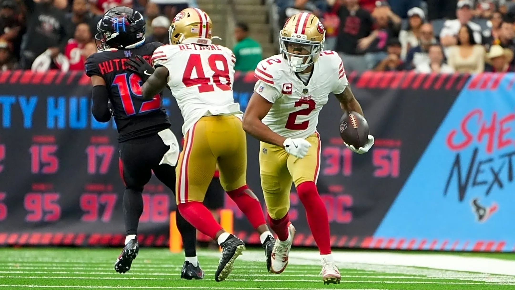 49ers Notebook: Slow start dooms 49ers against Texans; Lenoir explains INT mistake; Time to regroup