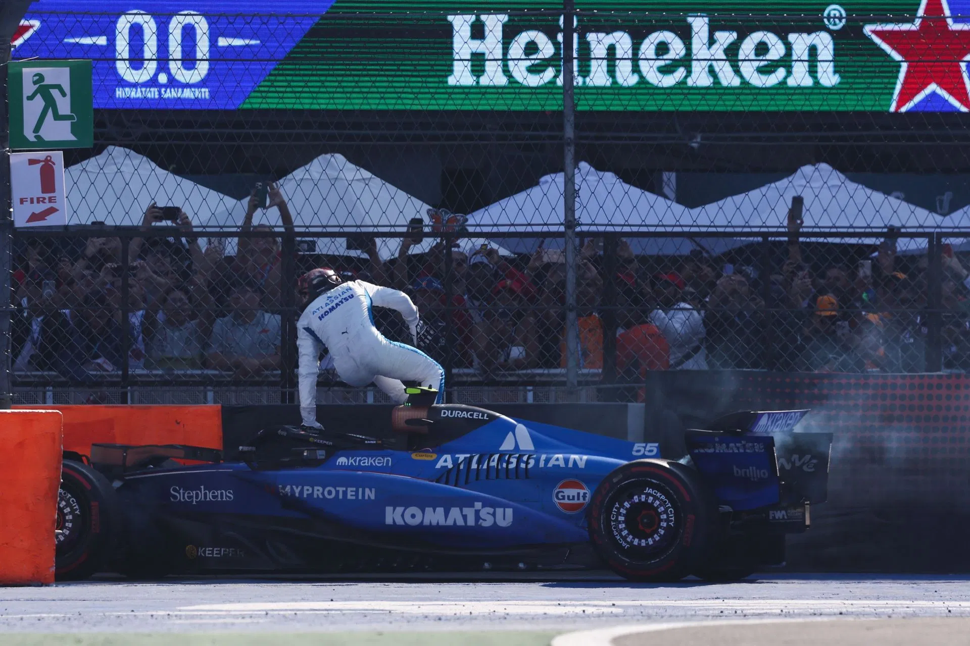 FIA issues clarification for late race virtual safety car after Carlos Sainz's retirement