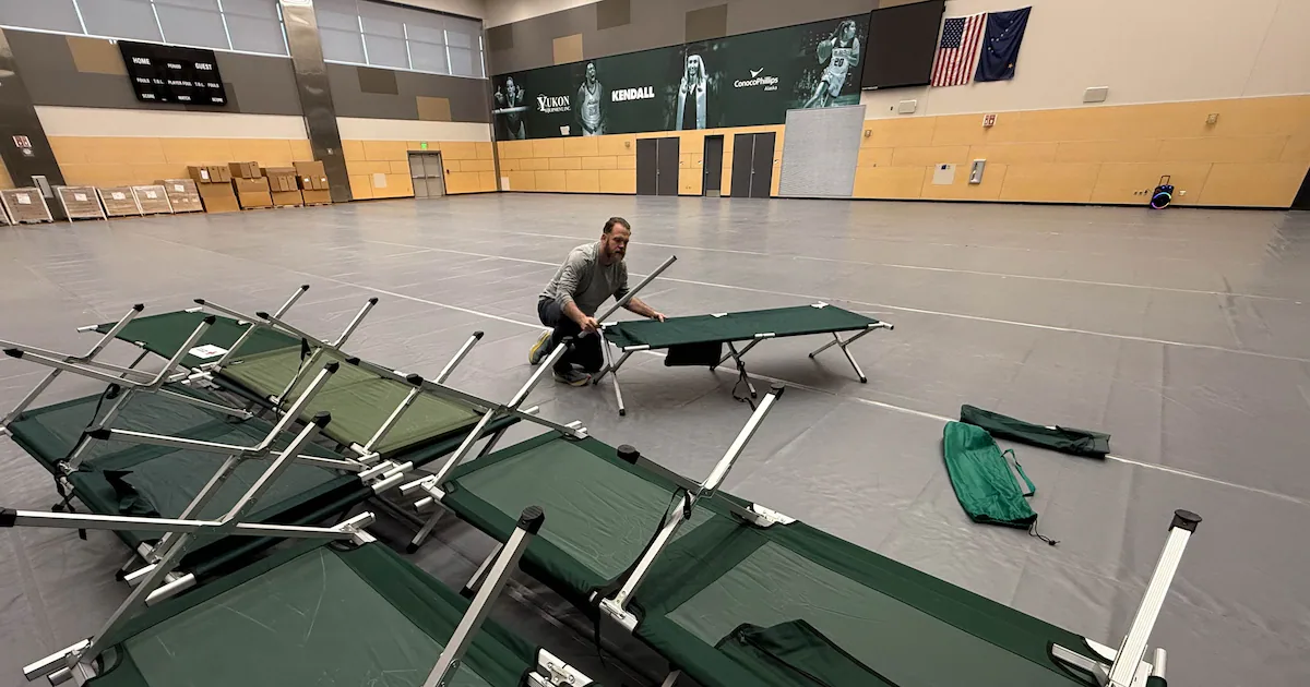 Officials finish moving Western Alaska storm evacuees from Anchorage shelters into longer-term housing