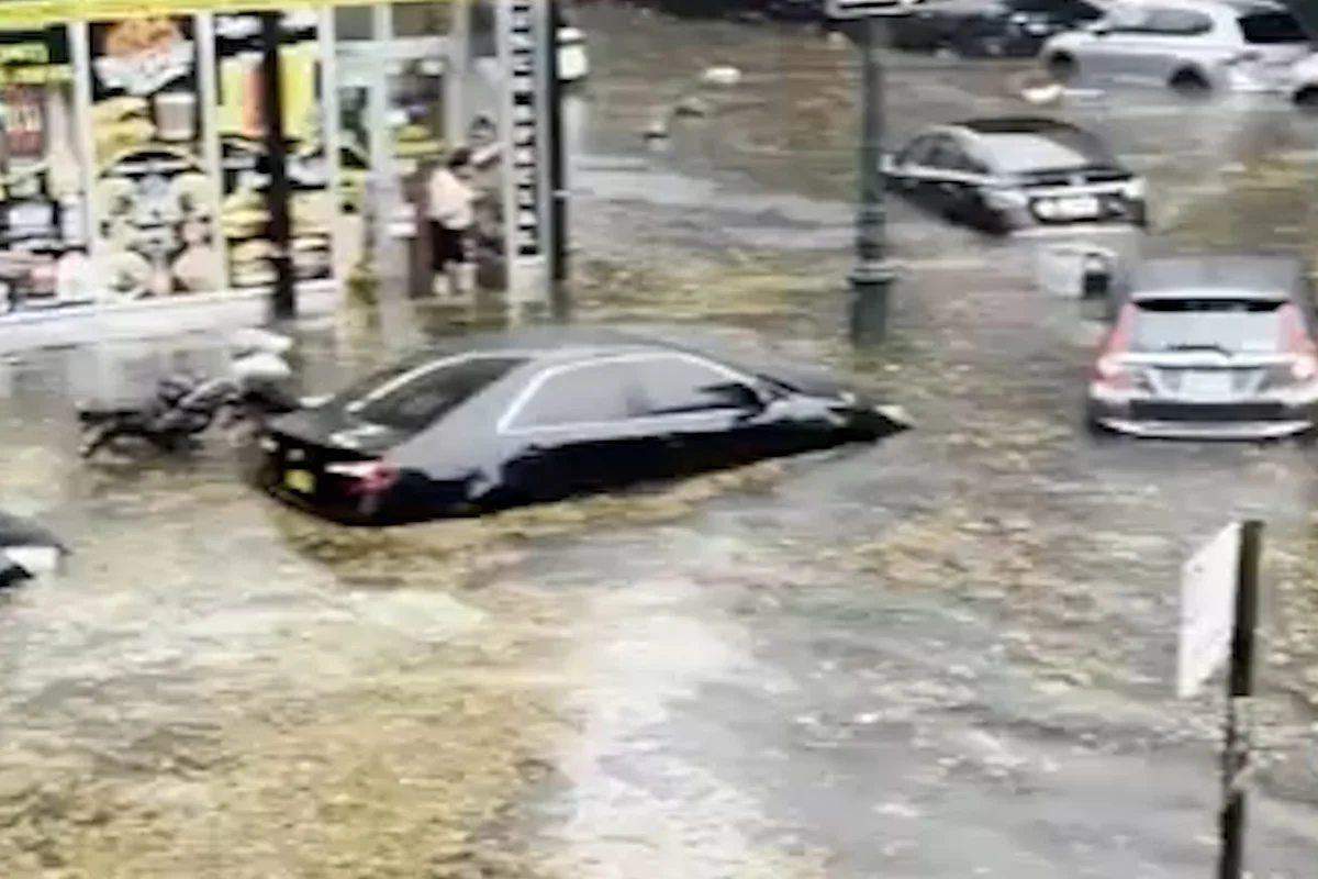 Parts of New York City under floodwater as torrential rain hits Big Apple