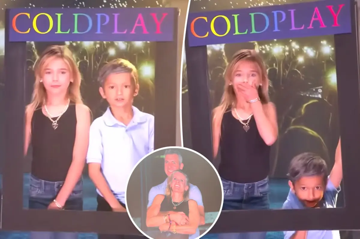 ‘The View’ dresses 2 kids as Coldplay kiss cam couple for Halloween