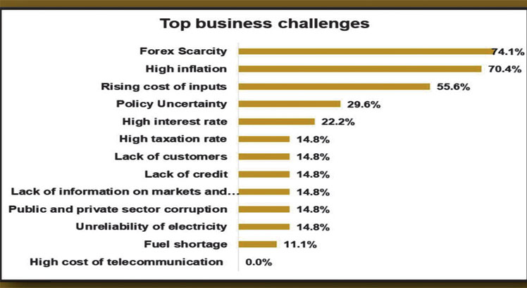 Firms’ production capacity declines