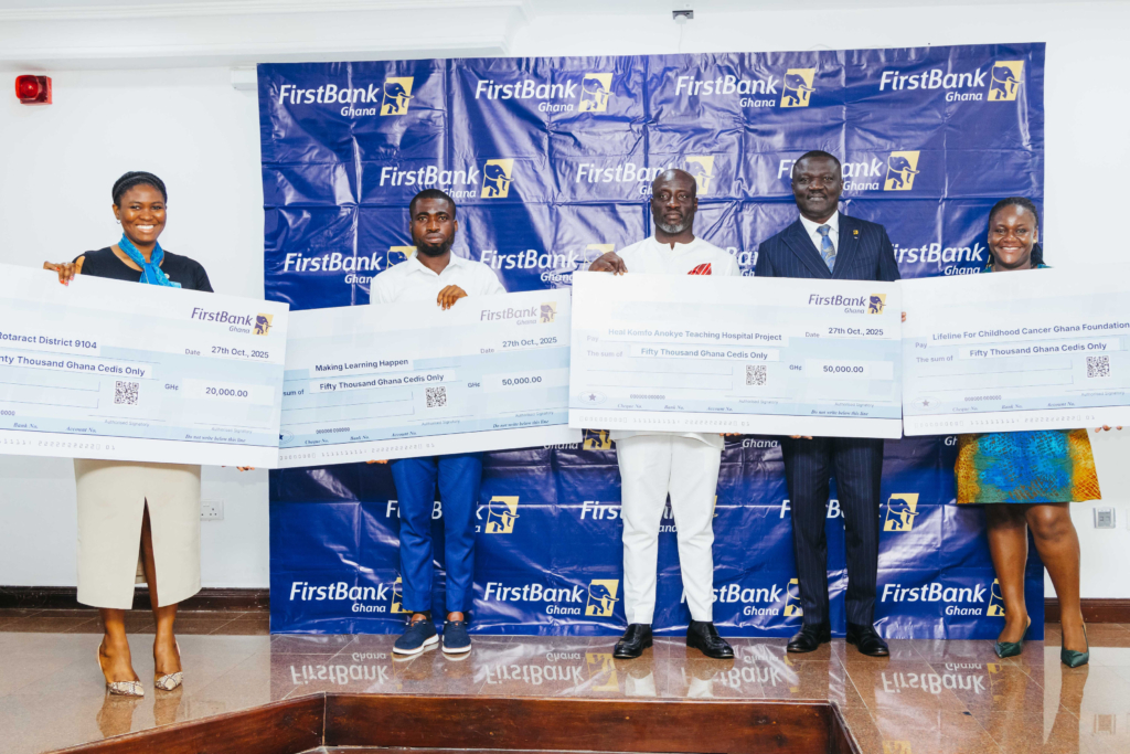 FirstBank Ghana donates GH¢200,000 to support community development initiatives