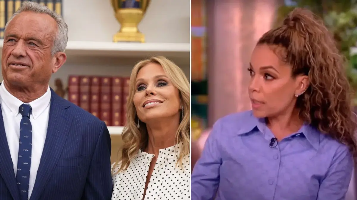 Cheryl Hines Still Griping About 'The View' Host Sunny Hostin Ripping Husband RFK Jr. Instead of Sticking to the Topic