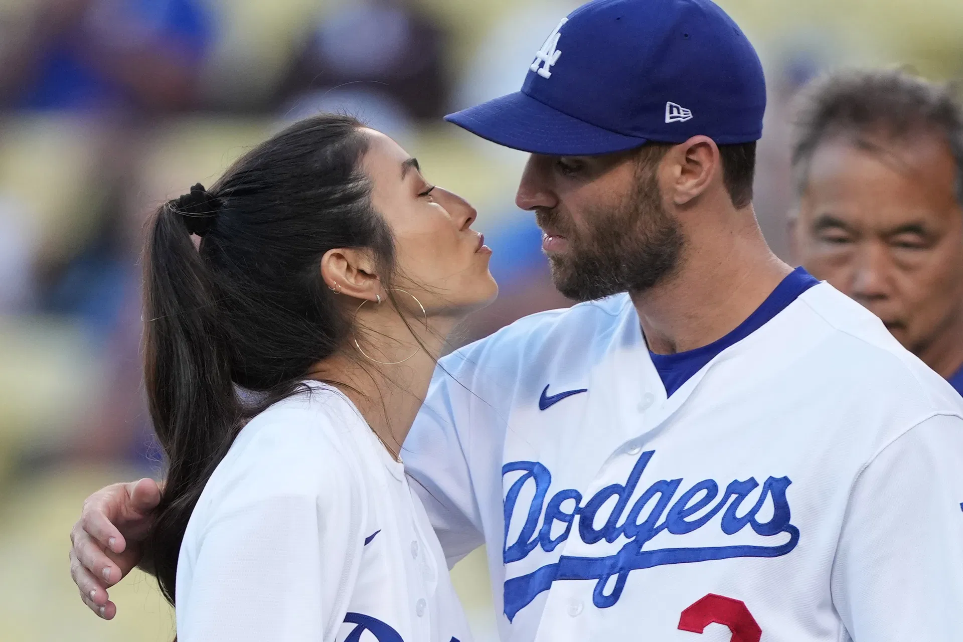 Chris Tylor's wife Mary soaks up the sun in green bikini top during picturesque pregnancy photoshoot; MLB wives shower love