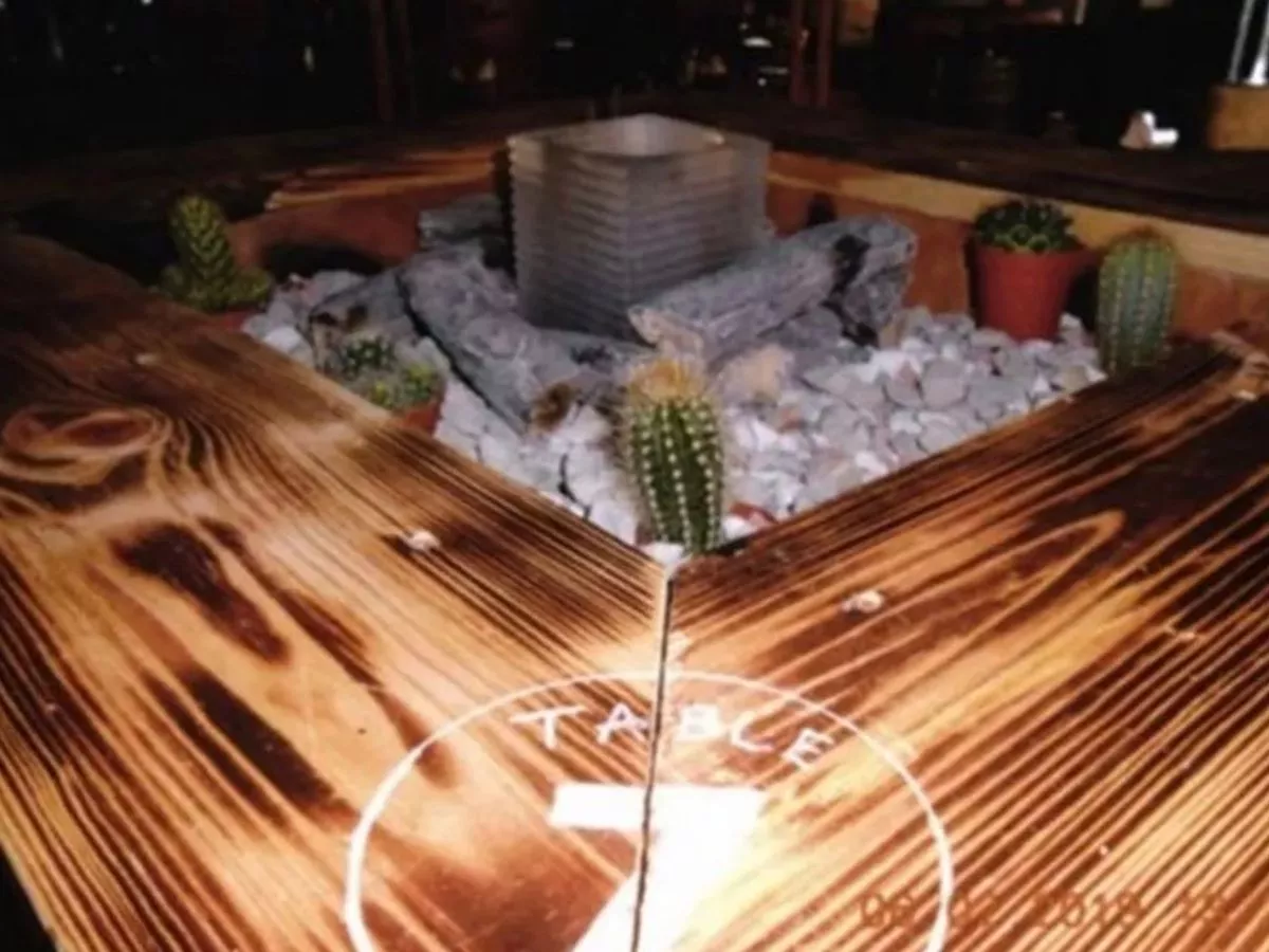 Schoolboy, 10, engulfed in flames after waitress pours liquid fuel into fire pit