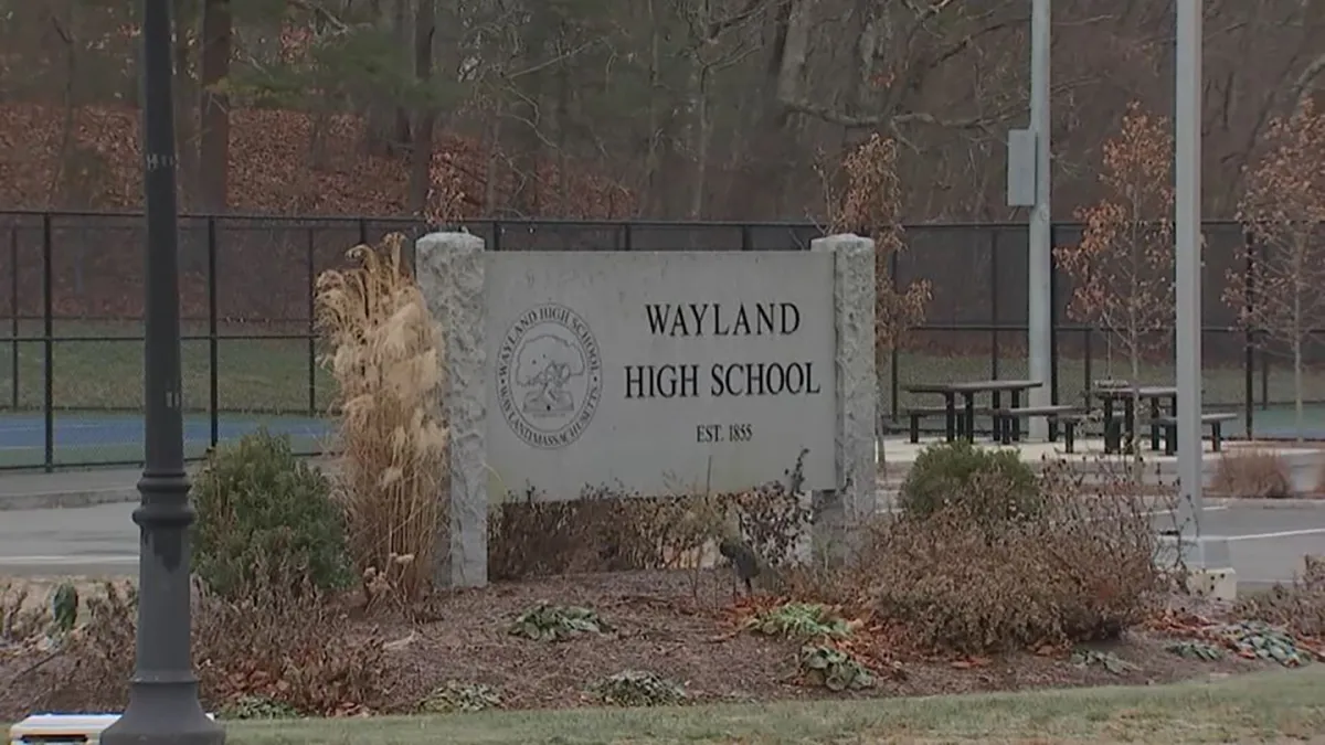 Wayland High School racist incident under investigation