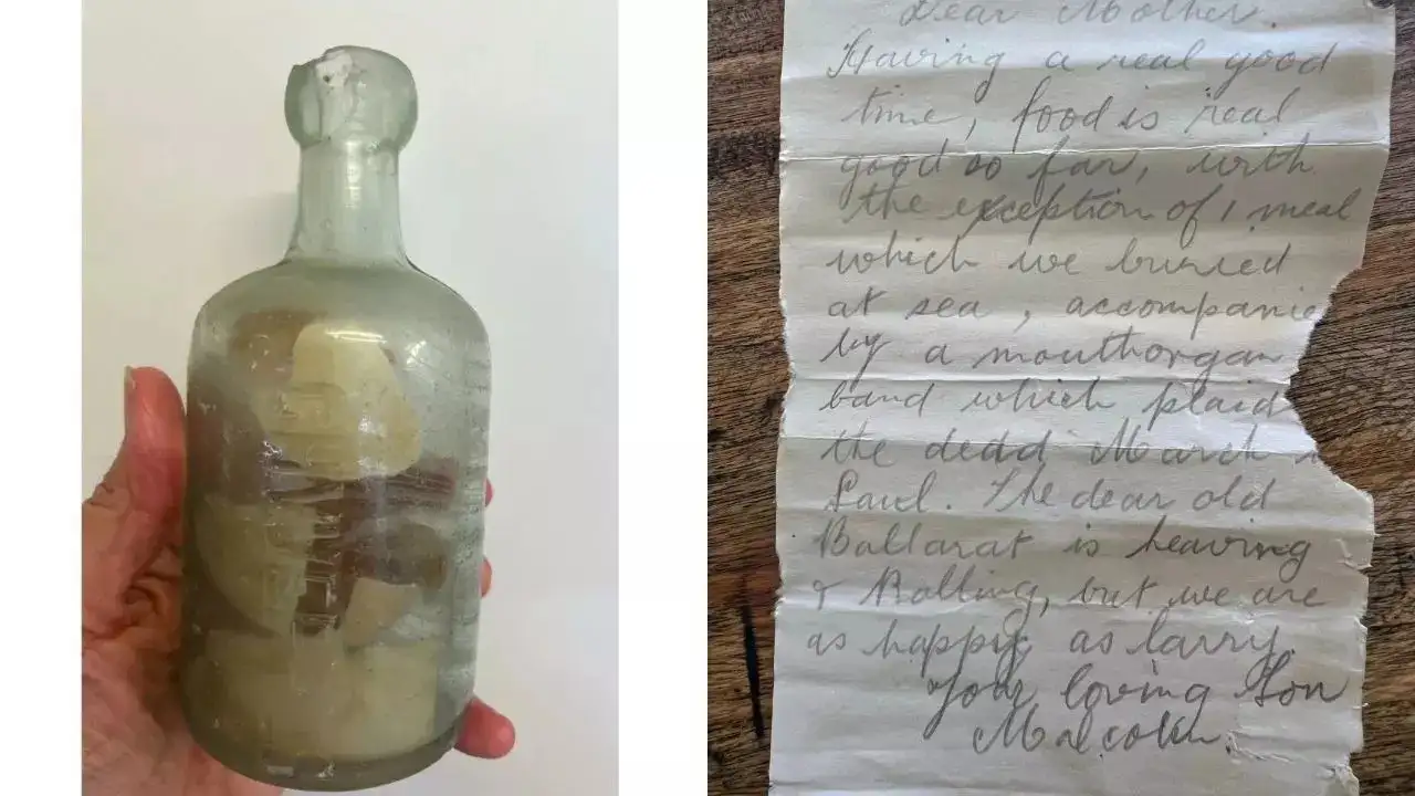 WWI soldiers’ letters found in a bottle on Australian beach: What’s written inside