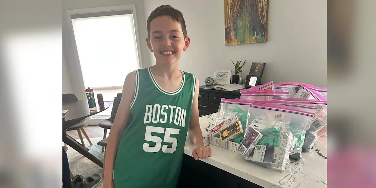 ‘They should be able to celebrate’: 5th-grader builds birthday, holiday kits for kids experiencing homelessness