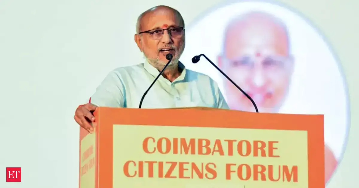 Tiruppur symbol of entrepreneurship, exports set to double: V P Radhakrishnan