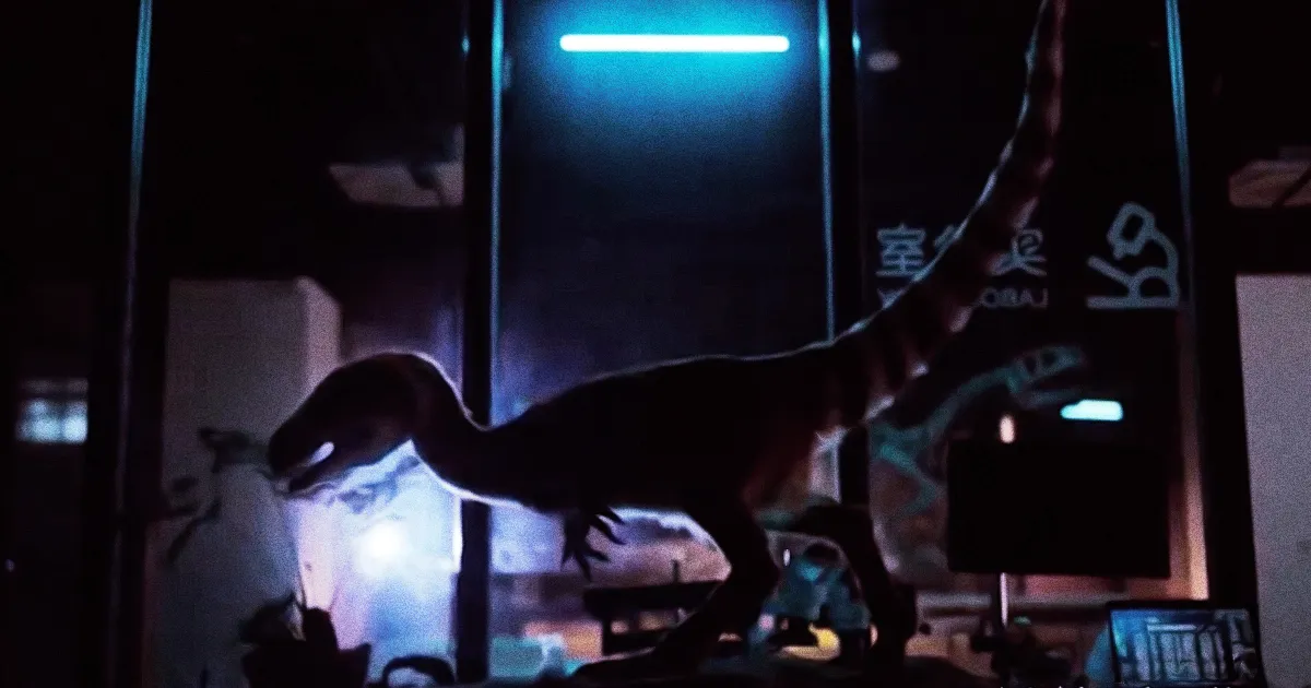 Chinese Unleashing AI-Powered Robot Dinosaurs