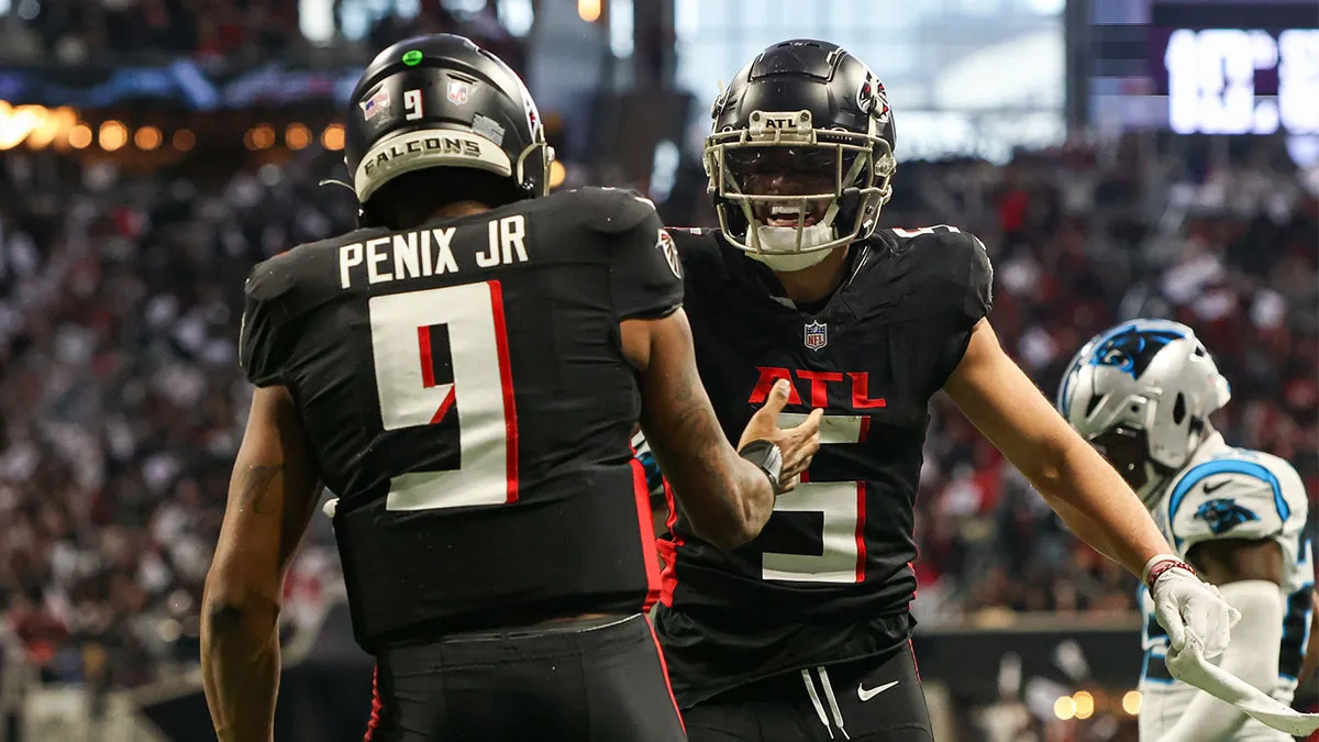Falcons coach provides positive Drake London, Michael Penix Jr. updates