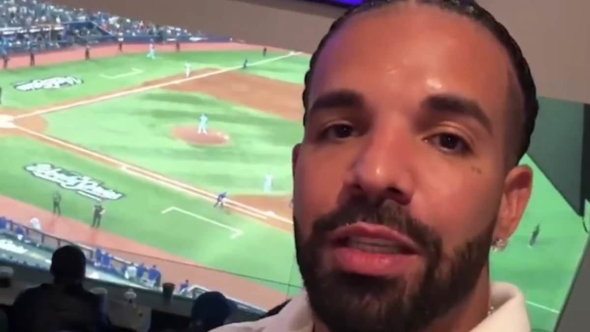 Drake 'curse' returns at World Series as he watches Blue Jays lose to Dodgers... after aiming dig at Shohei Ohtani