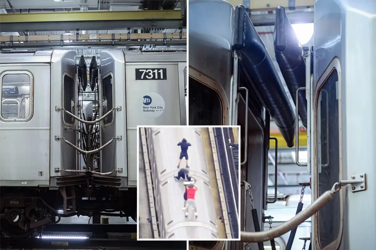 MTA expands use of barriers to halt subway surfing — but straphangers doubtful: ‘Looks like when you go to Chuck E. Cheese’