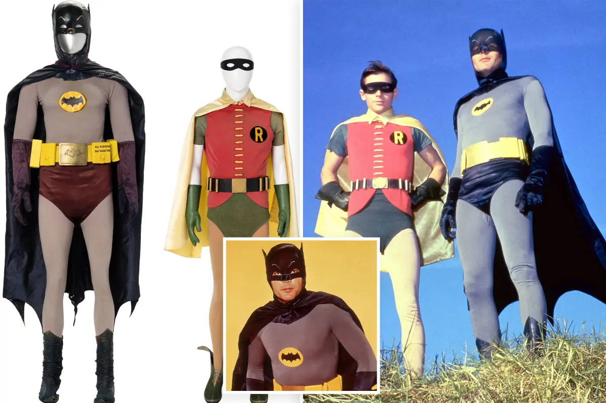 Private collections of iconic TV show costumes sold for over $3M - including Batman, Wonder Woman ensembles