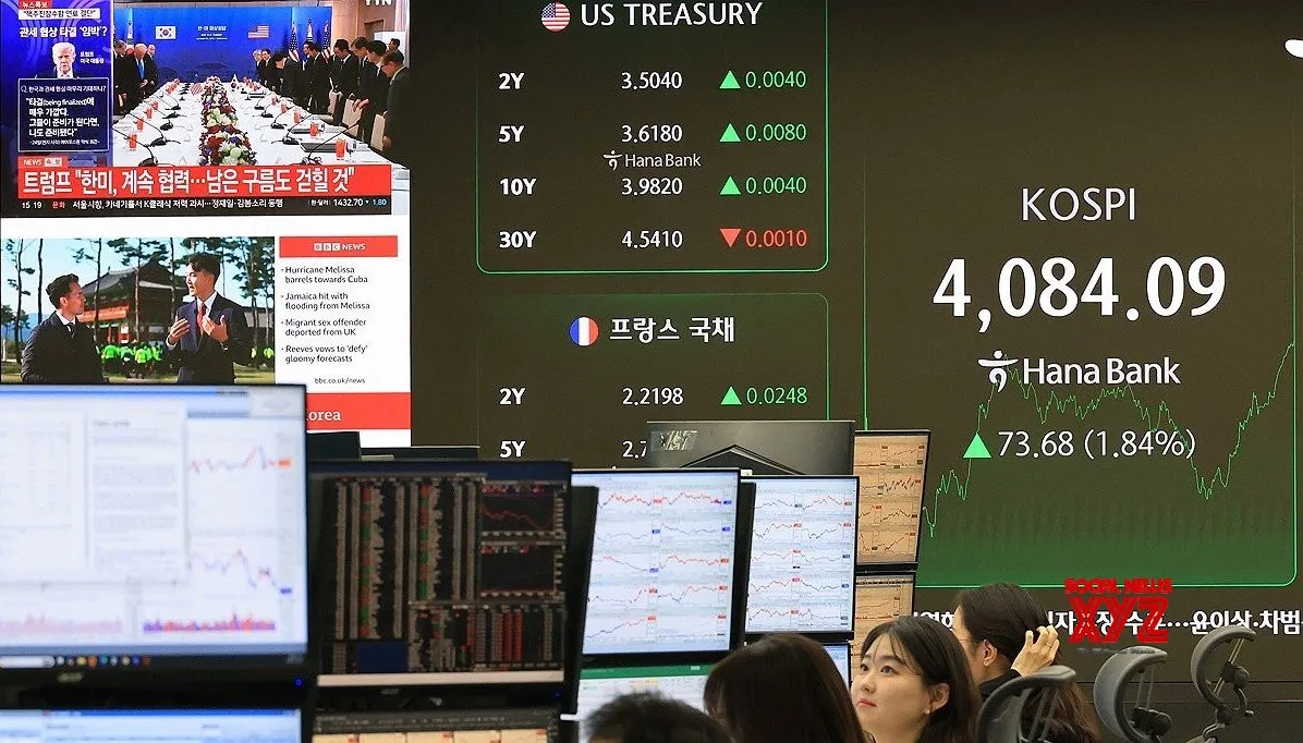 Seoul shares set fresh record high on hopes for S. Korea-US summit