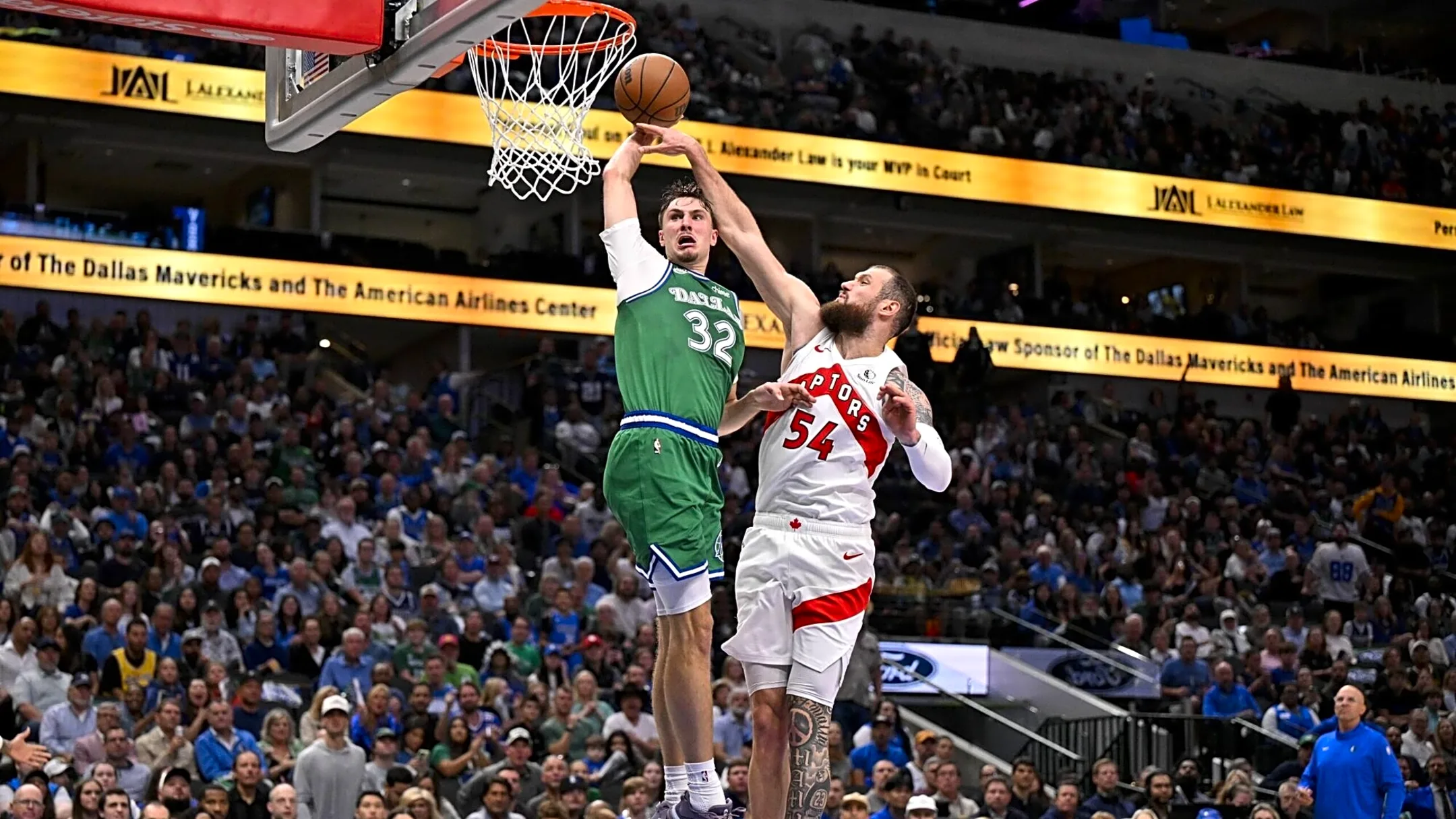 NBA Fans Erupt After Cooper Flagg’s First NBA Poster Dunk Against The Raptors