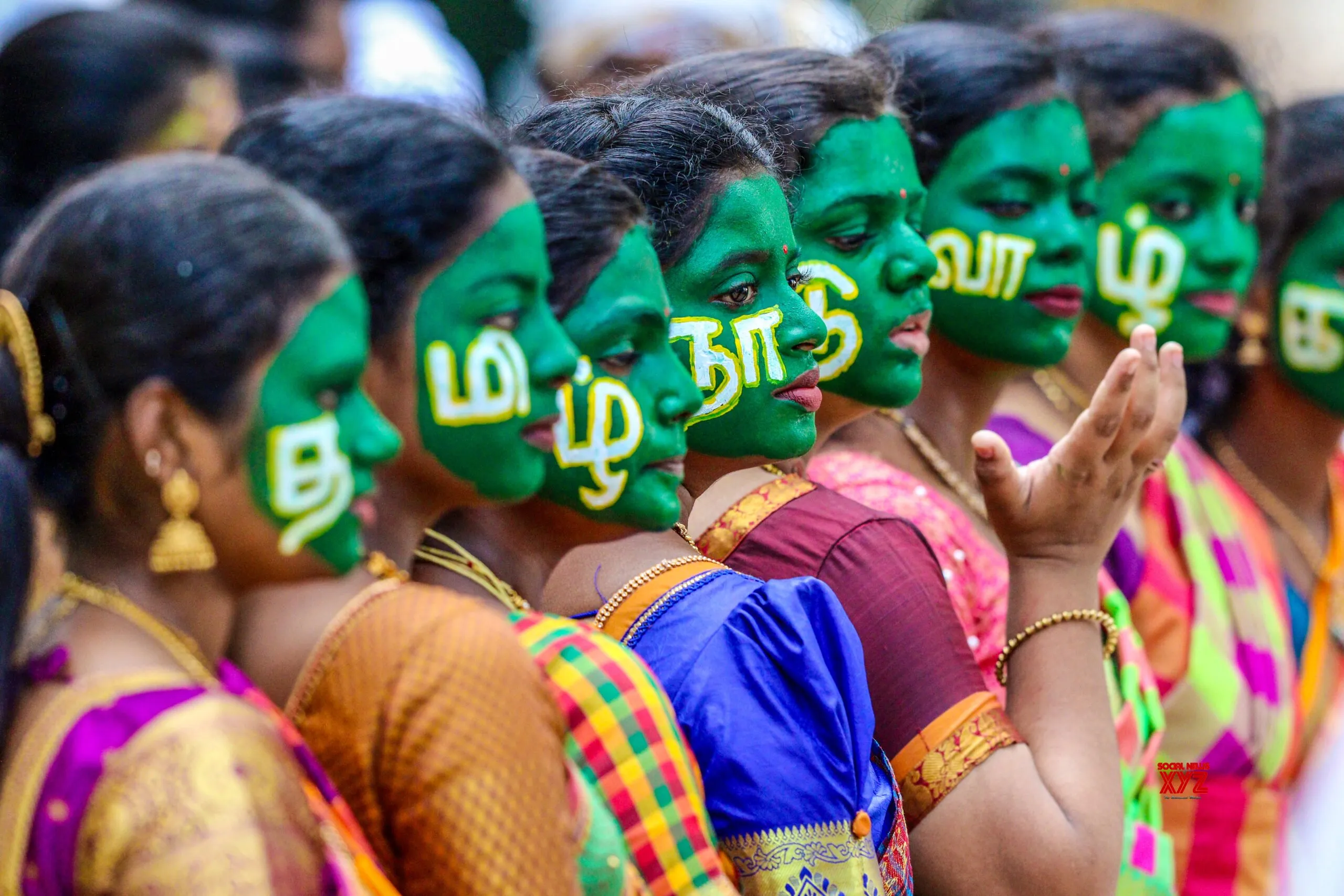 Chennai: Valliammal Women’s College Students Celebrate Tamil Nadu Day #Gallery