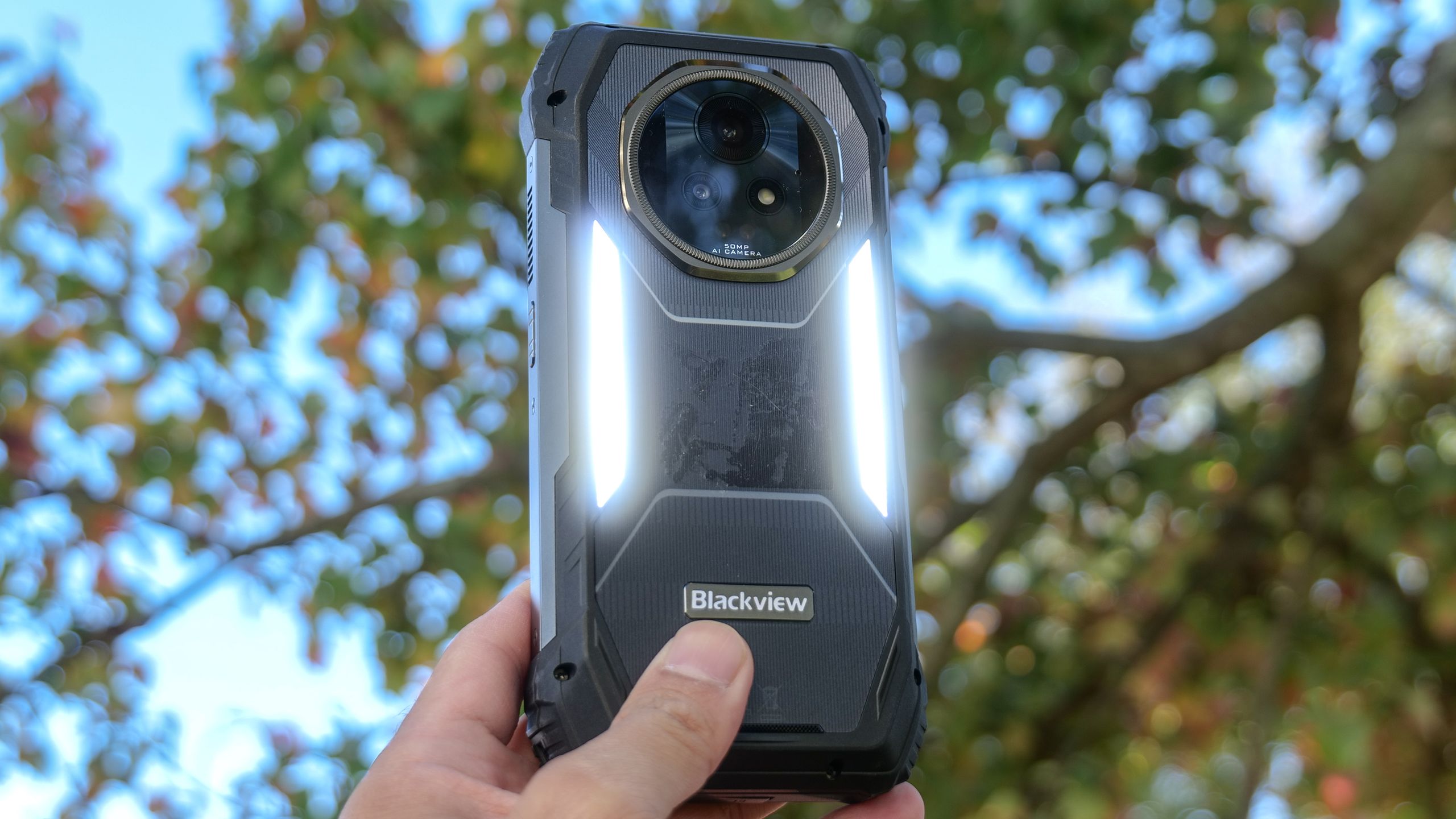 I’ve tested a lot of weird gadgets over 17 years, but this rugged phone with a built-in projector is the most over-the-top one yet