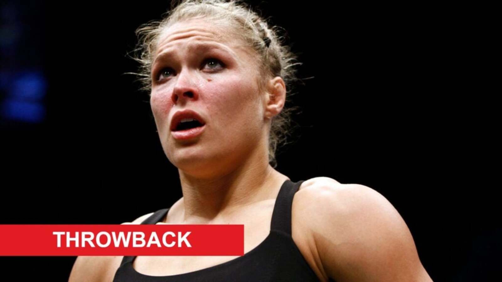 Ronda Rousey threatened to ‘choke or pound’ opponent to death before 54-second win