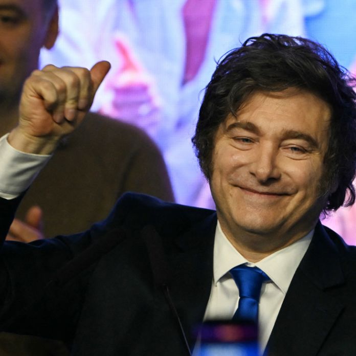 President Javier Milei thanks ‘10 million Argentines’ as he revels in election win