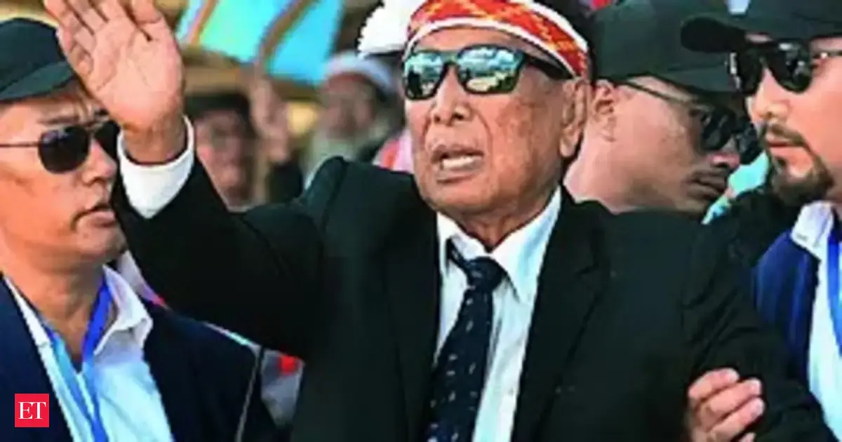 Naga national flag, Naga constitution non-negotiable, says NSCN-IM supremo Thuingaleng Muivah