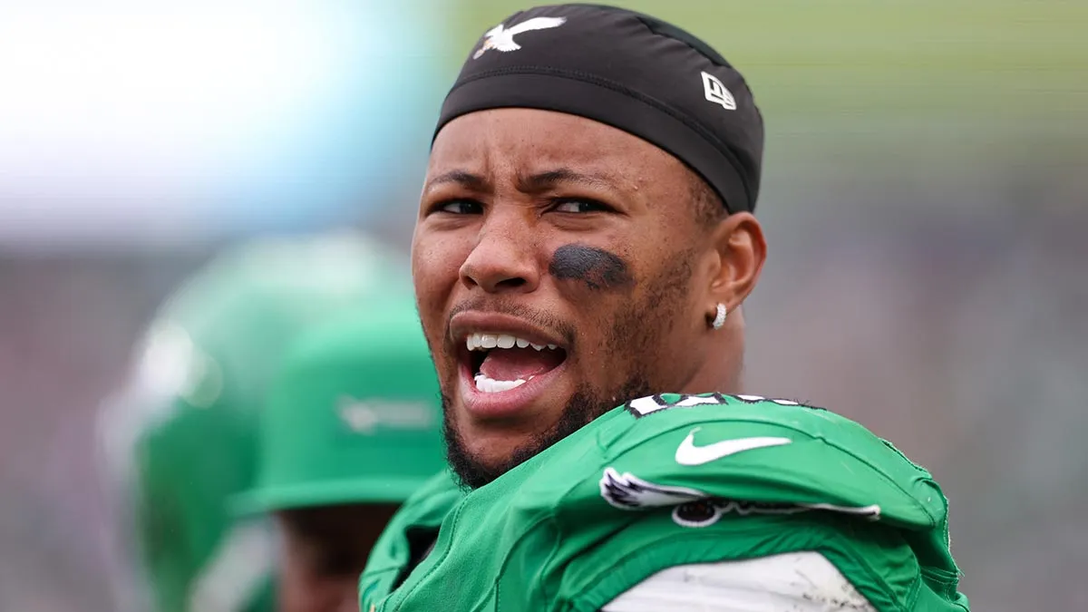 What Eagles’ Saquon Barkley about said Packers showdown after suffering groin injury