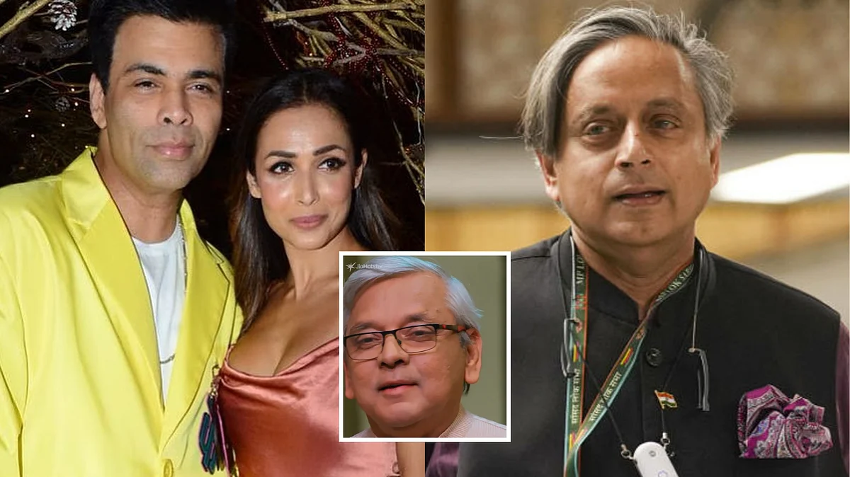 Karan Johar & Malaika Arora Compare Entrepreneur To Shashi Tharoor On Pitch To Get Rich, Congress Leader's Reaction Is Unmissable - VIDEO