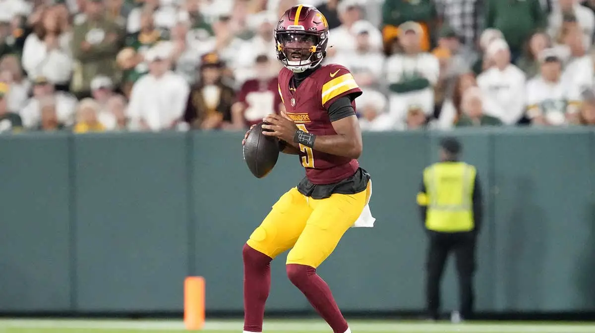 Commanders’ Jayden Daniels gives positive update on hamstring injury