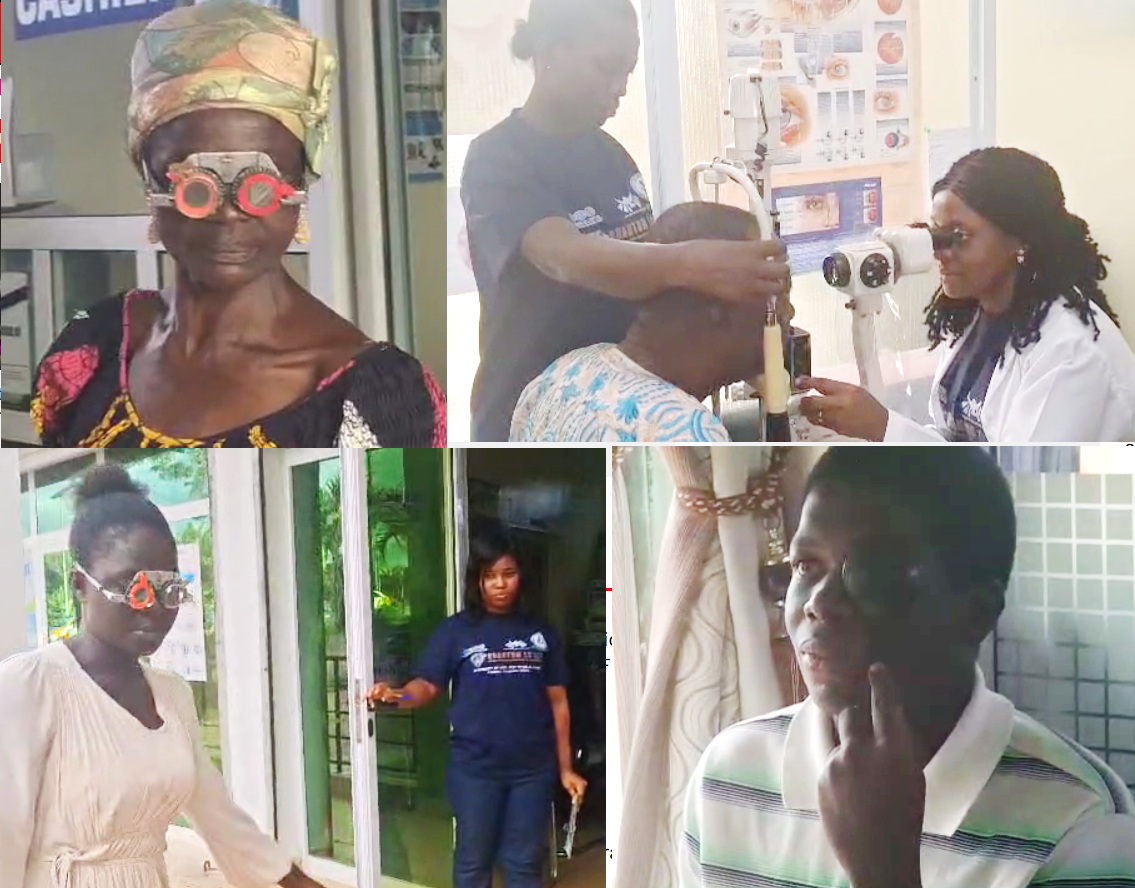 Quantum LC’s free eye care initiative restores sight and hope for Obuasi residents