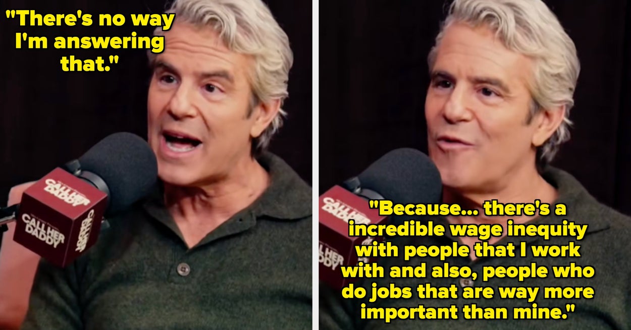 Andy Cohen's Response To Income Question Goes Viral