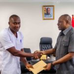 LABOUR MINISTER REWARDS NURSE ABDUL – LATIF WITH GH₵5000.00