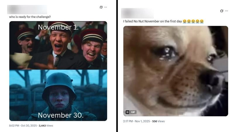 No Nut November 2025 Memes and Jokes: Hilarious NNN Puns and Viral Instagram Posts Take Over Social Media To Celebrate the Nutty Month of Laughter