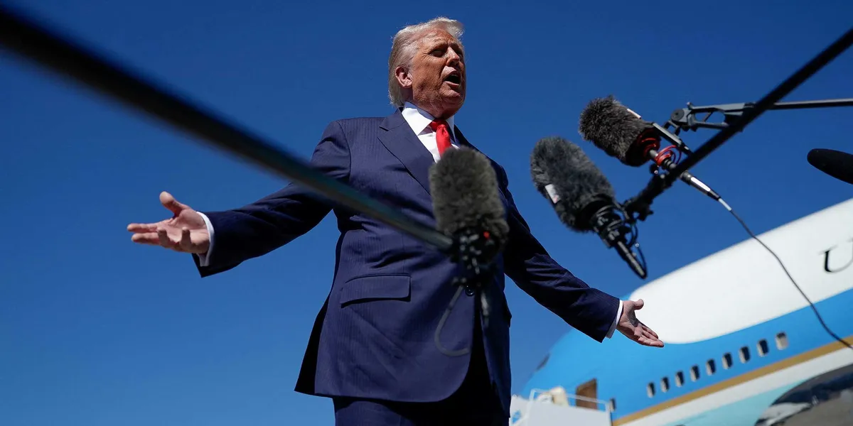 Outrage as Trump demands Democrats fix a problem he and Republicans 'helped create'