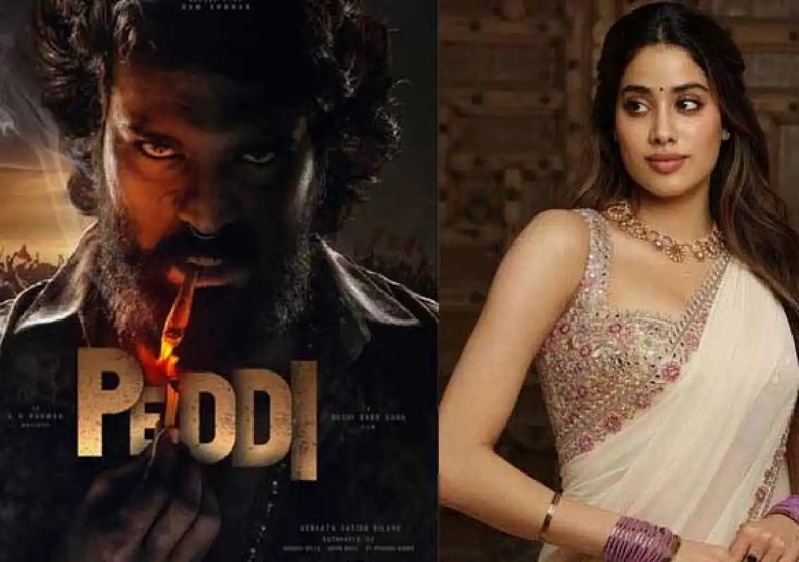 Janhvi Kapoor Turns ‘Rowdy Heroine’ for Ram Charan’s Peddi