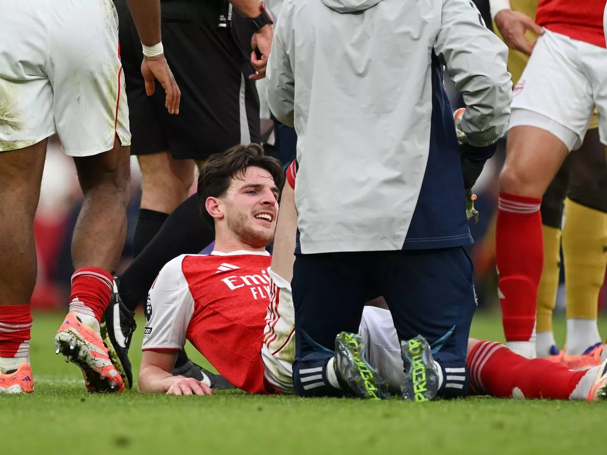 Declan Rice sends Arsenal message after injury scare and Mikel Arteta update