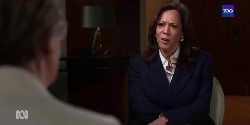 Reporter calls out Harris' 'world class pivot' to avoid question about Joe Biden in tense interview