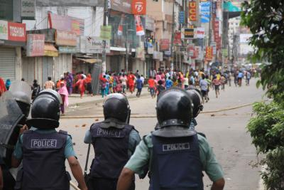 Social media videos spark Dhaka campus riot, 50 students injured