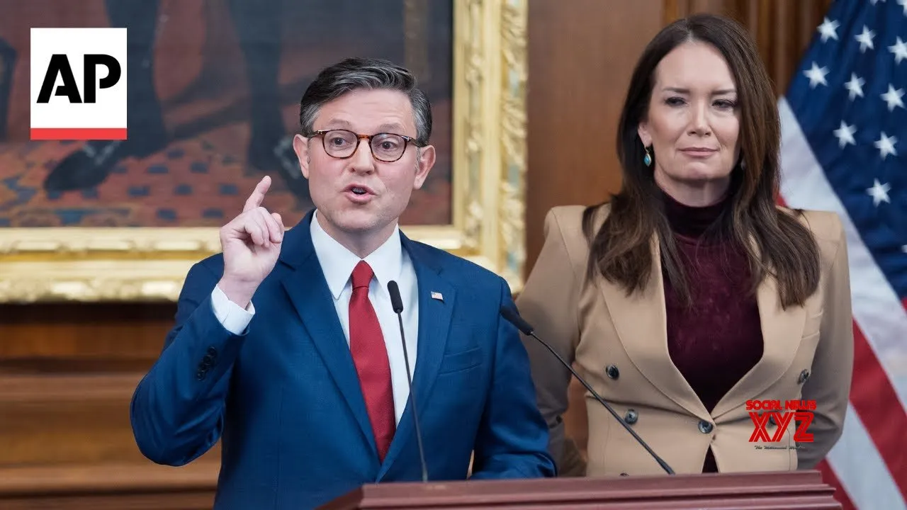 Mike Johnson weighs in after Trump says Senate should scrap the filibuster (Video)