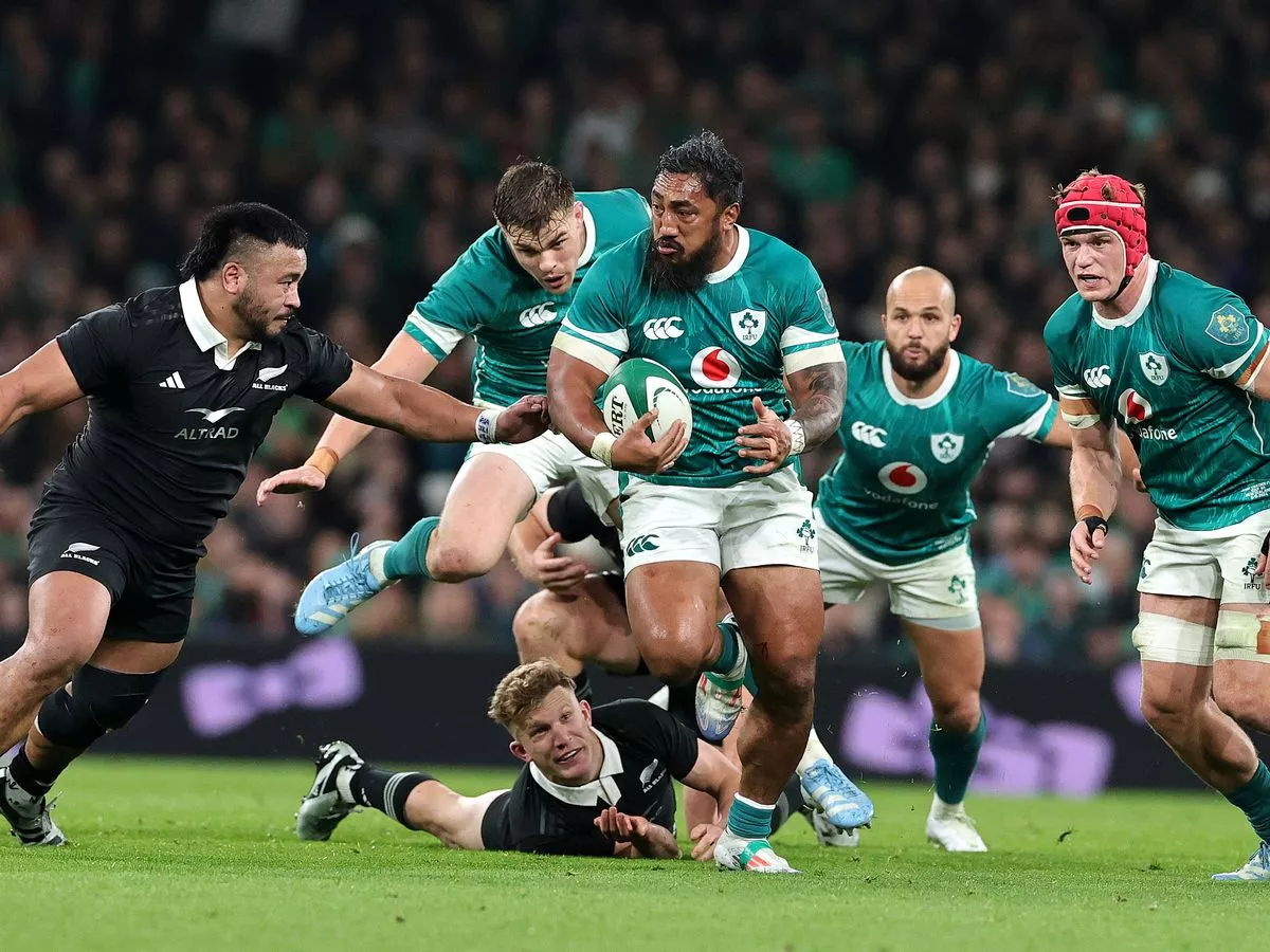 How to watch Ireland v All Blacks on TV today - channel and UK kick-off time