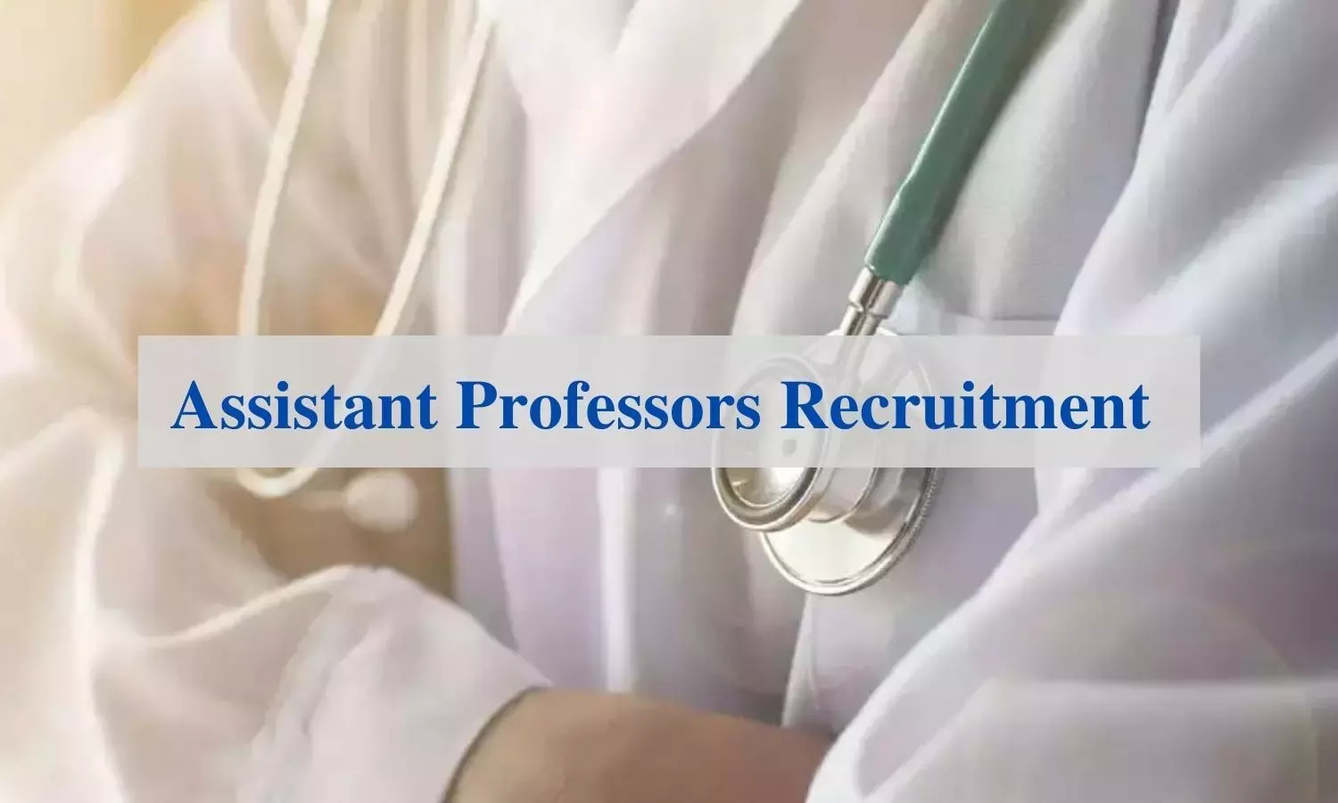 Senior residents in 220-bed govt hospitals now eligible for assistant professor posts: NMC