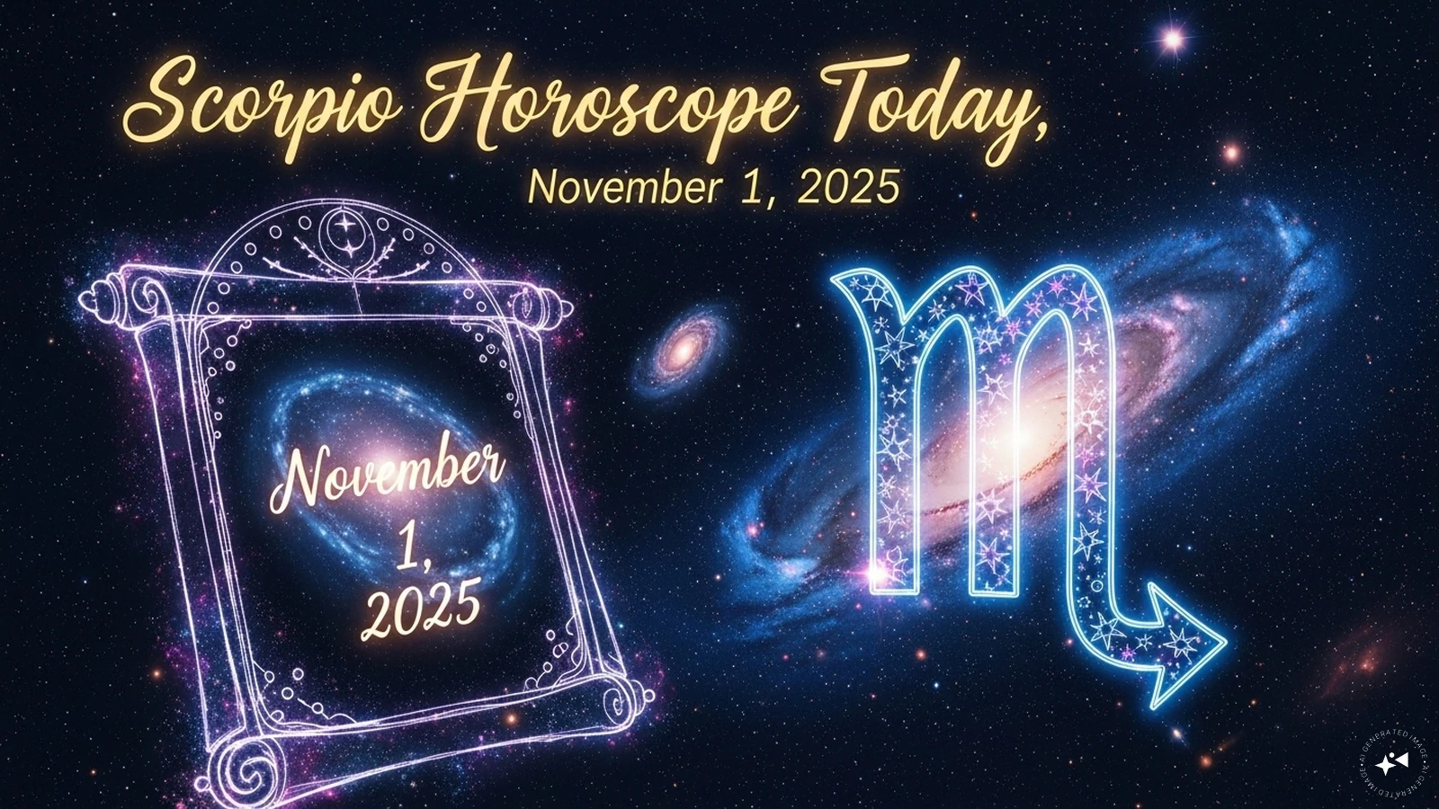 Scorpio Horoscope Today, November 1, 2025