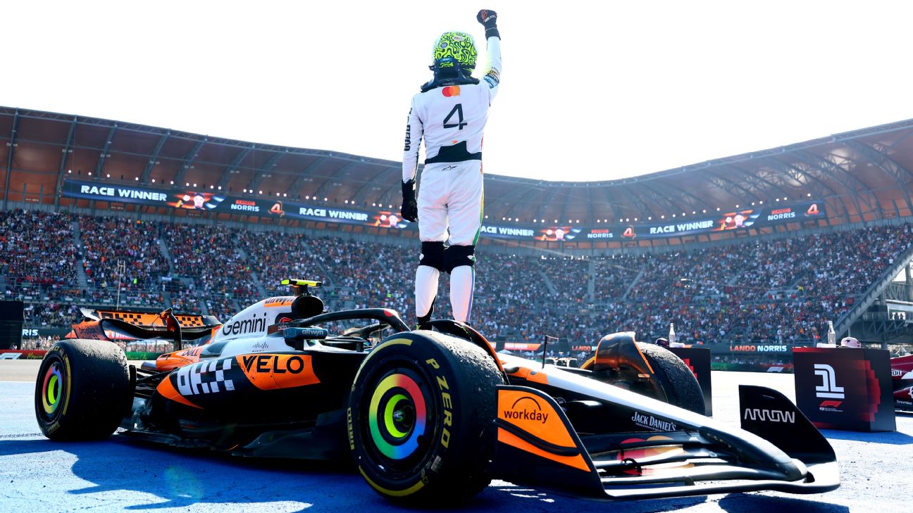 How Norris rediscovered F1 title 'favorite' tag in Mexico