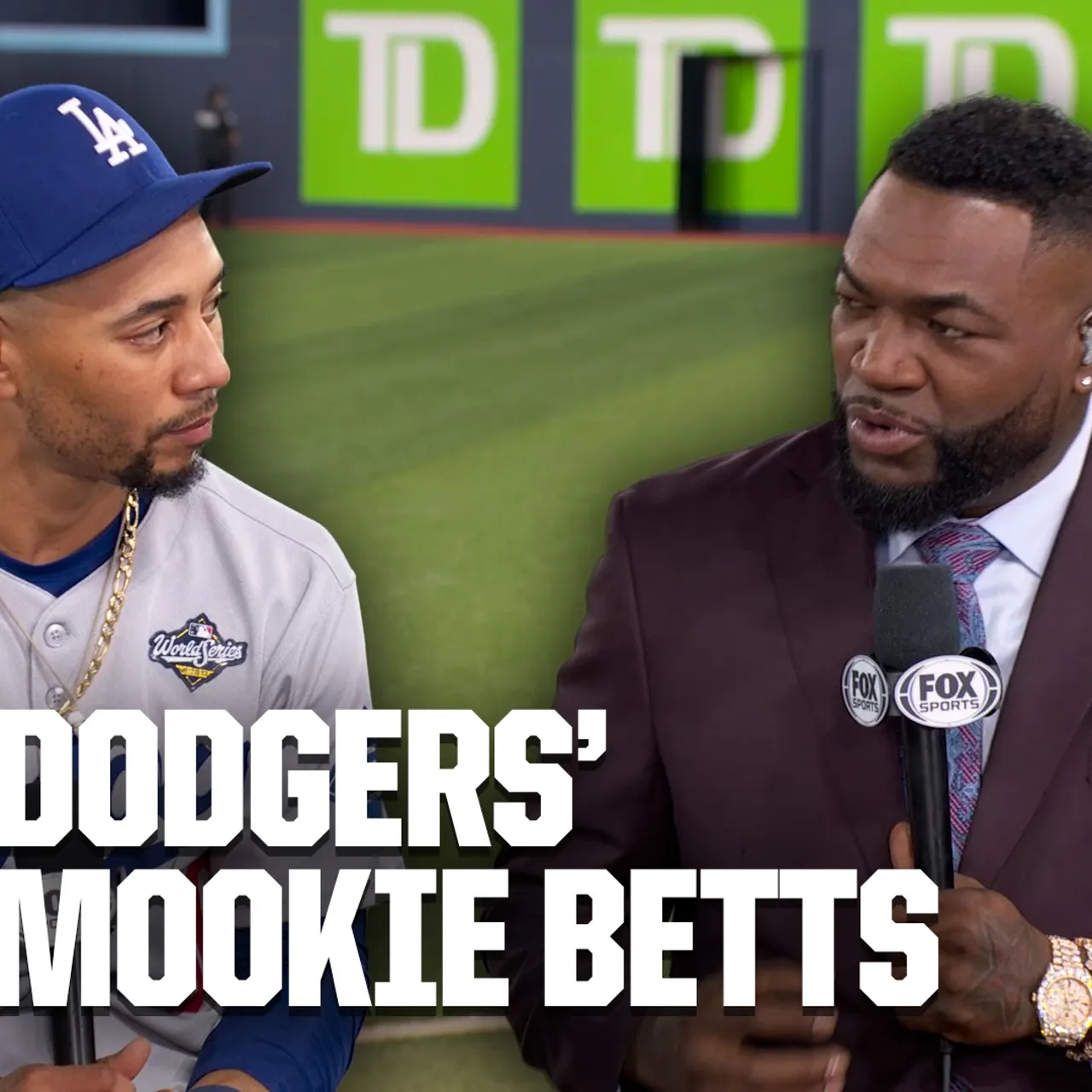 'Kiké's instincts are so good' Mookie Betts on Dodgers' Game 6 World Series win over Blue Jays