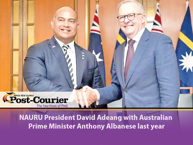 Aust deports man to Nauru