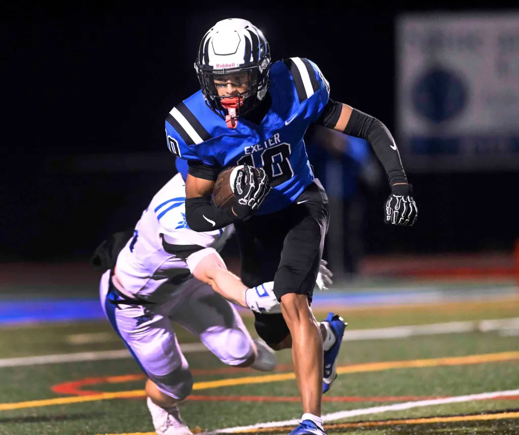 Exeter rolls to 35-0 win, sets up rematch with Conestoga Valley