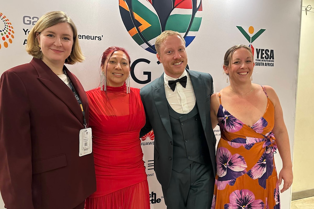 Kitimat entrepreneur brings small-town voice to global summit in South Africa