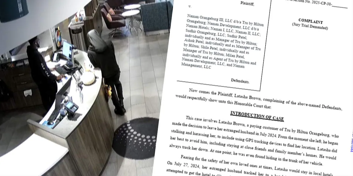 Woman sues hotel for allowing estranged husband access to room to attack her: lawsuit